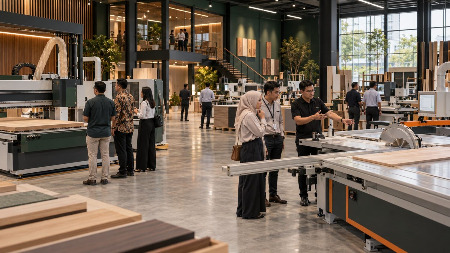 The VORGEN Experience Centre floor